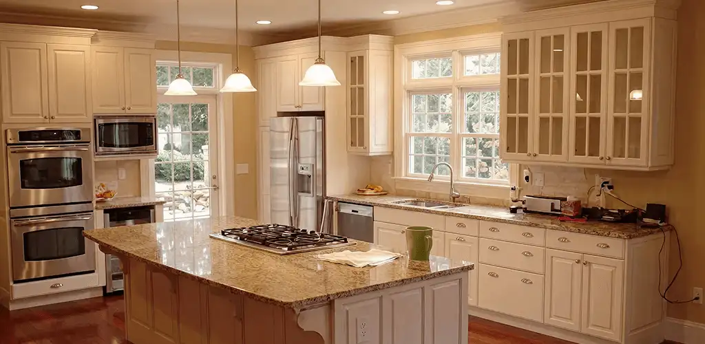 Custom cabinet door installation and kitchen upgrade in Los Angeles, CA