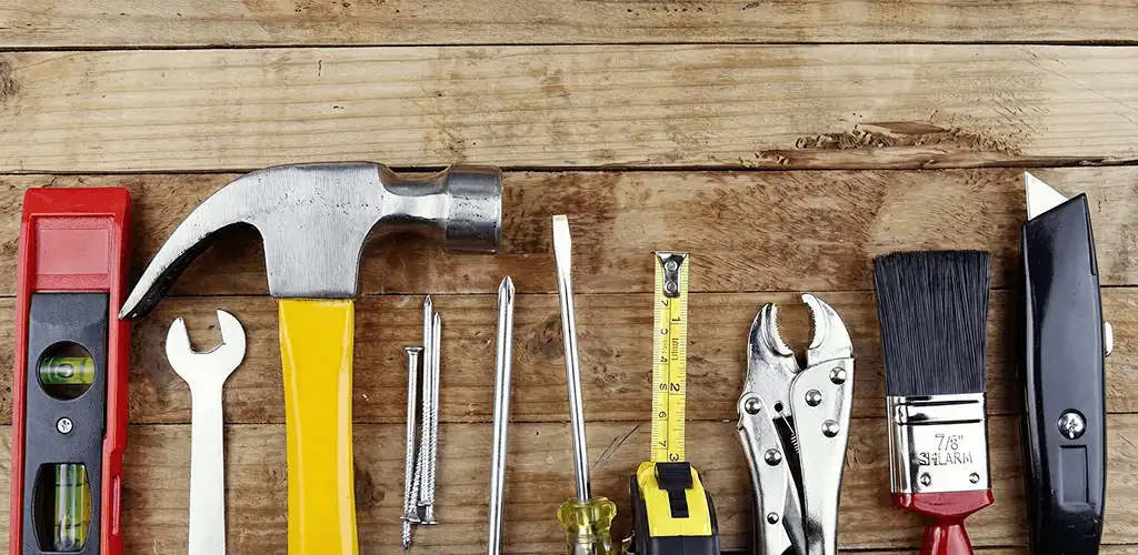 Handyman tools for home repairs and maintenance services in Los Angeles, CA
